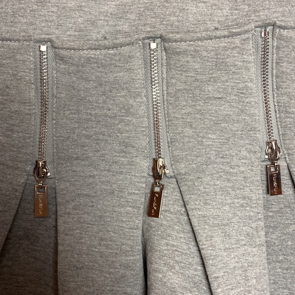 Grey Fun&Fun Dress with zippers - Picture 2 of 4